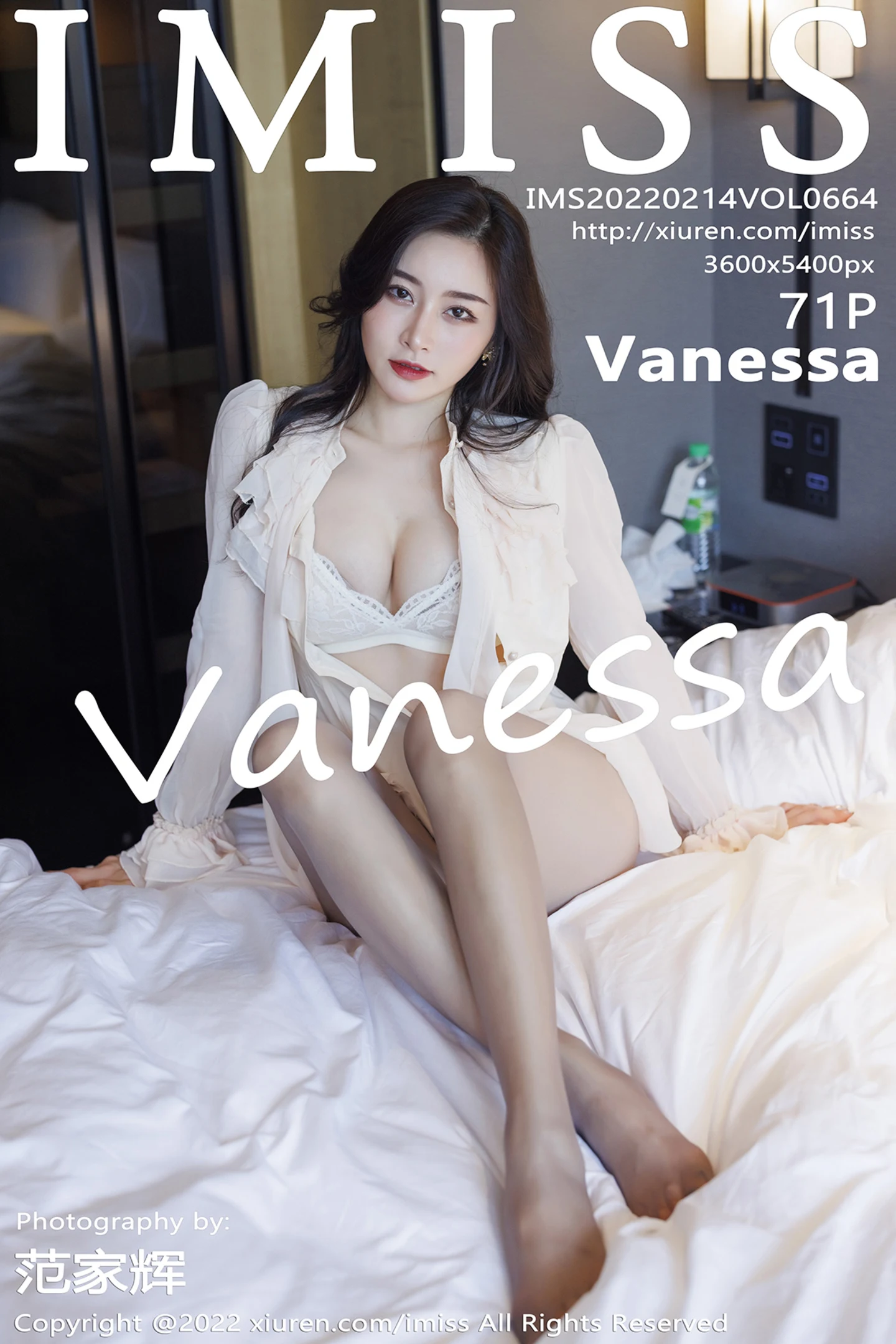 [IMISS爱蜜社]Vol.664_气质美女Vanessa脱典雅白色服饰露蕾丝内衣原色丝袜诱惑写真71P-秀人网 - XiuRen.Xyz